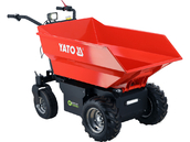 ELEKTRYCZNE WOZIDŁO WYWROTKA TACZKA 500kg 48V 32AH 1000W YATO YT-86106