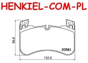 Klocki hamulcowe FERODO FDB5220 - LAND ROVER DEFENDER Station Wagon (L663) DEFENDER Van (L663) DISCOVERY V (L462) DISCOVERY V VAN (L462) RANGE ROVER IV (L405) RANGE ROVER SPORT II (L494) - OŚ PRZEDNIA
