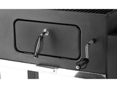 PRZENOŚNY GRILL WĘGLOWY DELUXE Z WĘDZARNIĄ RUSZT ROŻEN LUND 99925 