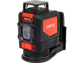 LASER SAMOPOZIOMUJĄCY ZIELONY 5 LINIOWY 360° STATYW 1.5M Z AKCESORIAMI YATO YT-30440