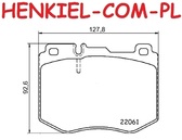 Klocki hamulcowe ceramiczne QUARO QP7363C - MERCEDES CLS (C257) GLC (X253) GLC Coupe (C253) KLASA C (W205) T-Model (S205) Coupe (C205) Kabriolet (A205) KLASA E (W213) T-Model (S213) Coupe (C238) Kabriolet (A238) - OŚ PRZEDNIA