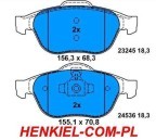 KLOCKI HAMULCOWE KRAFT 6005280 - PRZÓD RENAULT MEGANE II LAGUNA II  III  SCENIC I II III GRAND SCENIC II III