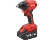 ZAKRĘTARKA KLUCZ UDAROWY BEZSZCZOTKOWY AKUMULATOROWY + ŁADOWARKA 2x4Ah 18V 1/2