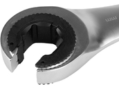 KLUCZ PÓŁOTWARTY PŁASKO-OCZKOWY Z GRZECHOTKĄ 12MM YATO YT-01334