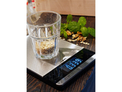 ELEKTRONICZNA WAGA KUCHENNA STAL NIERDZEWNA 15x22,5x1,5cm 5kg 1g LUND 68362