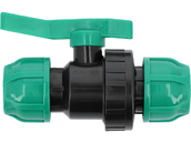 ZAWÓR KULOWY 25X25 MM PP DO RUR PE,PP W INSTALACJACH WODNYCH FLO 88960 