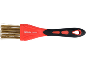 PĘDZEL ŚCIERNY MOSIĘŻNY DWURZĘDOWY DO USUWANIA RDZY 200MM YATO YT-63521