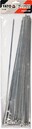 OPASKI ZACISKOWE METALOWE ZE STALI NIERDZEWNEJ 4,6 x 400 mm 100 szt. YATO YT-70565