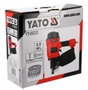 GWOŹDZIARKA PNEUMATYCZNA BĘBNOWA STOLARSKA TAPICERSKA NA GWOŹDZIE 45-70mm YATO YT-09222