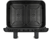 FRYTKOWNICA BEZTŁUSZCZOWA AIR FRYER DWUKOMOROWA PODWÓJNA DO SMAŻENIA PIECZENIA 2600W 10L LUND 67595
