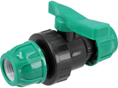 ZAWÓR KULOWY 25X25 MM PP DO RUR PE,PP W INSTALACJACH WODNYCH FLO 88960 