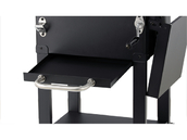 PRZENOŚNY GRILL WĘGLOWY DELUXE ROŻEN BBQ, RUSZT 39,5 X 29,5CM LUND 99928 