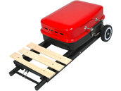 GRILL WĘGLOWY SKŁADANY RUSZT ROŻEN MOŻLIWOŚĆ ZŁOŻENIA 45X33,5CM LUND 99926 