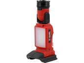 LATARKA LAMPKA AKUMULATOROWA LED SAM KORPUS (BODY) Z RUCHOMĄ GŁOWICĄ  2w1 18V 2,5W 250lm YATO YT-829691