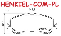 Tarcze hamulcowe wentylowane MIKODA 1543 GT malowane, nacinane, wiercone, kolor: czarny + KLOCKI BREMBO P56100 - NISSAN QASHQAI II (J11, J11_) X-TRAIL (T32_) RENAULT  KADJAR (HA_, HL_) - OŚ PRZEDNIA