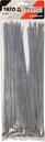 OPASKI ZACISKOWE METALOWE ZE STALI NIERDZEWNEJ 4,6 x 300 mm 100 szt. YATO YT-70563