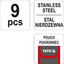 NARZĘDZIE WIELOFUNKCYJNE MULTITOOL + ETUI YATO YT-76043