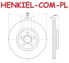 Tarcza hamulcowa wentylowana MIKODA 0790 - FORD TOURNEO CONNECT GRAND TOURNEO V408 TRANSIT CONNECT V408 - OŚ PRZEDNIA
