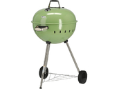 GRILL WĘGLOWY OKRĄGŁY 54CM ZIELONY CHROMOWANY RUSZT ROŻEN YATO YG-20303 