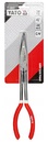 SZCZYPCE WYDŁUŻONE WYGIĘTE 45˚ 285mm YATO YT-20411