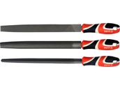 PILNIKI DO METALU 250 MM, ZESTAW 3 SZT. STAL T12 YATO YT-6237