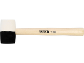 MŁOTEK GUMOWY Z DREWNIANYM TRZONKIEM 341mm 580g YATO YT-4603