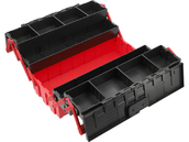 SKRZYNKA NARZĘDZIOWA WARSZTATOWA Z TWORZYWA 5 PÓŁEK 460x265x208mm YATO YT-08978