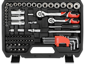ZESTAW NARZĘDZIOWY KLUCZE NASADOWE 1/4