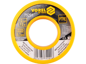 TAŚMA TEFLONOWA TEFLON  PTFE USZCZELNIAJĄCA DO GWINTÓW 12m 12mm VOREL 75201