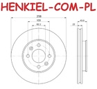 Tarcze hamulcowe wentylowane MIKODA 1146 + KLOCKI QUARO QP9954 - KIA RIO III (UB) RIO III Sedan (UB) RIO IV (YB, SC, FB) RIO IV Sedan (SC, FB) HYUNDAI i20 (GB, IB) i20 Coupe (GB) i20 ACTIVE (IB, GB) - OŚ PRZEDNIA