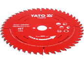 TARCZA TCT PTFE DO DREWNA I PŁYT 165*20*48T YATO YT-608733