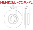 Tarcza hamulcowa wentylowana MIKODA 2561 - JEEP WRANGLER IV (JL) GLADIATOR Pickup (JT_) - OŚ TYLNA