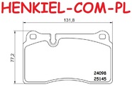  Klocki hamulcowe BREMBO P85110 - AUDI A3 Sportback (8PA) AUDI TT (8J3) AUDI TT Roadster (8J9) SEATLEON (5F1) LEON SC (5F5) LEON ST (5F8) VW TOUAREG (7LA, 7L6, 7L7)  (7P5, 7P6) - OŚ PRZEDNIA