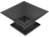 PALENISKO OGRODOWE Z POKRYWĄ STALOWE OGNISKO GRILL 45x45cm LUND 99715