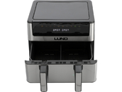 FRYTKOWNICA BEZTŁUSZCZOWA AIR FRYER DWUKOMOROWA PODWÓJNA DO SMAŻENIA PIECZENIA 2600W 10L LUND 67595