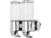 DOZOWNIK MYDŁA W PŁYNIE NAŚCIENNY 2X500 ML CHROM FALA 69391