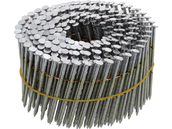 GWOŹDZIE BĘBNOWE DO GWOŹDZIARKI BĘBNOWEJ PIERŚCIENIOWE OCYNKOWANE KOLETOWANE 64mm śr. 2,5mm 3600szt. VOREL 72018