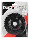TARNIK TARCZA Z PIŁĄ DO DREWNA BETONU PŁYT G/K FREZ TARNIKOWY 125mm YATO YT-59190