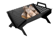 PALENISKO OGRODOWE STALOWE SKŁADANE C7 OGNISKO GRILL 50x35x27cm LUND 99708