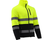 BLUZA POLAR ROBOCZY OSTRZEGAWCZY ODBLASKOWY ORIOLUS 280g/m² r. L YATO YT-79390