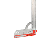 KĄTOWNIK TRASERSKI STALOWY NIERDZEWNY LIBELLA 90° KĄT PROSTY PION POZIOM 300mm YATO YT-70790