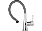 BATERIA KUCHENNA ZLEWOZMYWAKOWA ELASTYCZNA WYLEWKA FLEXIBLE CIEMNOSZARA FALA 75711