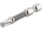 BITY GROTY KOŃCÓWKI NIKLOWANE DO WKRĘTARKI TORX 1/4