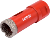 WIERTŁO DIAMENTOWE DO GRESU CERAMIKI GRANITU NA SUCHO NA SZLIFIERKĘ KĄTOWĄ 20mm YATO YT-60444