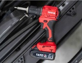 WIERTARKO WKRĘTARKA BEZSZCZOTKOWA AKUMULATOROWA + ŁADOWARKA 2x2Ah 18V 45Nm YATO YT-8277905