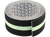 TAŚMA KLEJĄCA ANTYPOŚLIZGOWA Z PASKIEM ODBLASKOWYM PVC 50mm 5m YATO YT-72507
