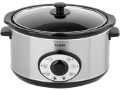WOLNOWAR GARNEK CERAMICZNY SLOW COOKER Z PROGRAMATOREM LCD 4,5L 280W INOX LUND 67660
