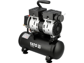 KOMPRESOR BEZOLEJOWY SPRĘŻARKA POWIETRZA CICHY 6L 550W 0,75KM 230V 107 L/MIN YATO YT-23340