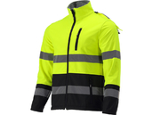 KURTKA ROBOCZA SOFTSHELL OSTRZEGAWCZA ODBLASKOWA KAPTUR ORIOLUS 300g/m² r. S YATO YT-79394
