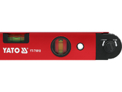 KĄTOMIERZ KĄTOWNIK ELEKTRONICZNY CYFROWY LCD ALUMINIOWY 400mm 0-225˚ YATO YT-71010